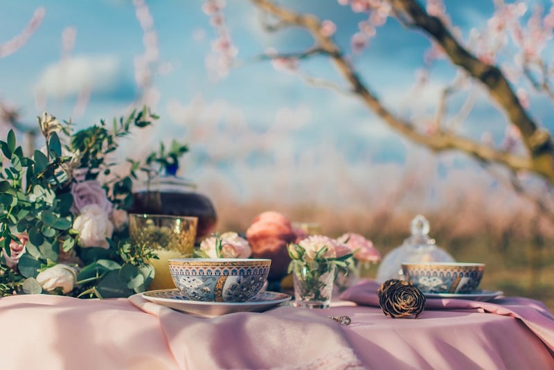 Tea Cup Herb Garden